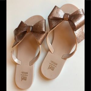 Mel dreamed by Melissa.   Size 1.  Blush color.